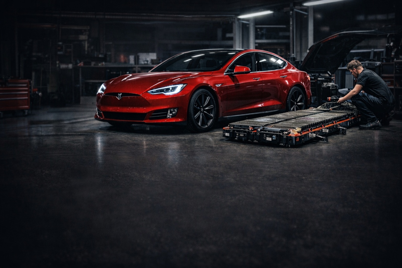 ремонт батареї Tesla у Вінниці